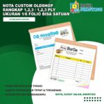 NOTA OLSHOP 1/6 FOLIO