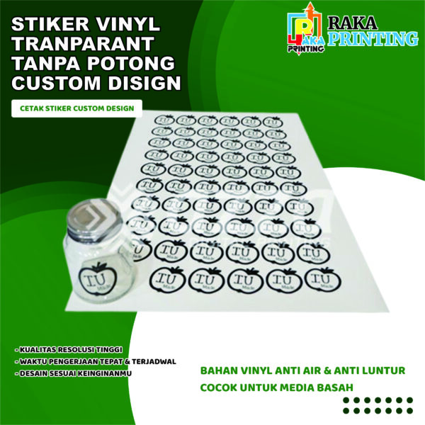 STIKER VINYL TRANPARANT